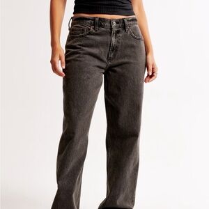 Abercrombie Low Rise Baggy Jean